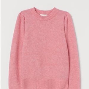Baby pink sweater 🌸 H&M.
